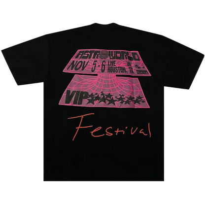 CACTUS JACK BY TRAVIS SCOTT ASTROWORLD FESTIVAL VIP TEE