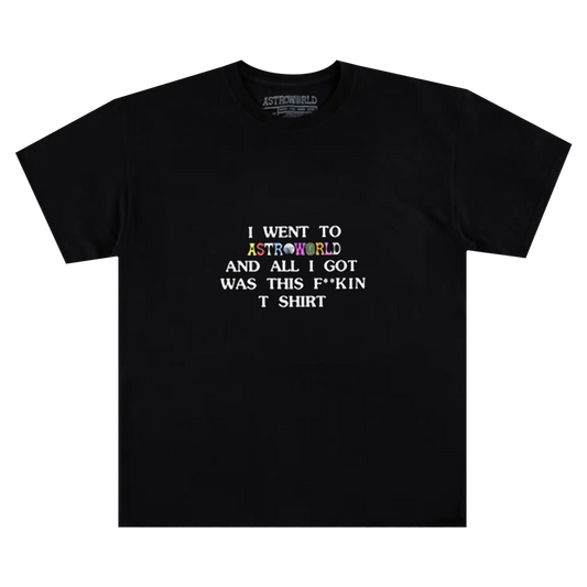WENT TO ASTROWORLD T-SHIRT