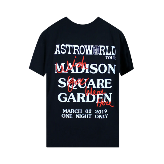 CACTUS JACK BY TRAVIS SCOTT ASTROWORLD MSG TAXI T-SHIRT