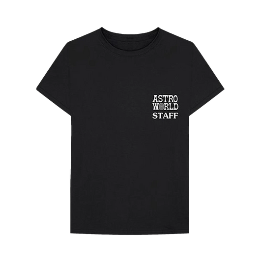 CACTUS JACK BY TRAVIS SCOTT ASTROWORLD STAFF T-SHIRT