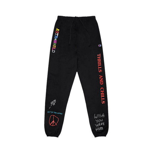 CACTUS JACK BY TRAVIS SCOTT ASTROWORLD WORLD PEACE SWEATPANTS