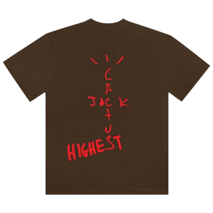 CJ X JORDAN HIGHEST T-SHIRT | BROWN
