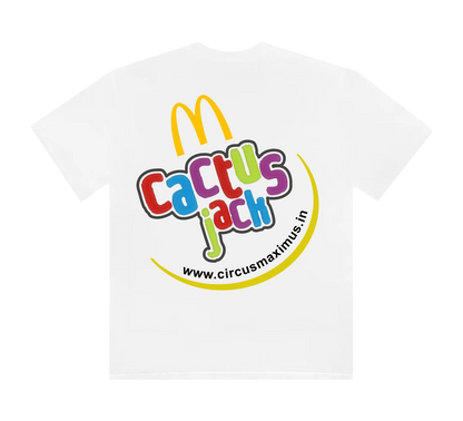 CJ X MCD SMILE | T-SHIRT WHITE