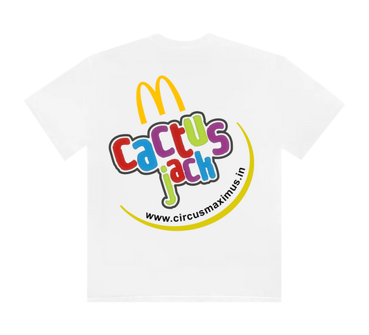 CJ X MCD SMILE | T-SHIRT WHITE