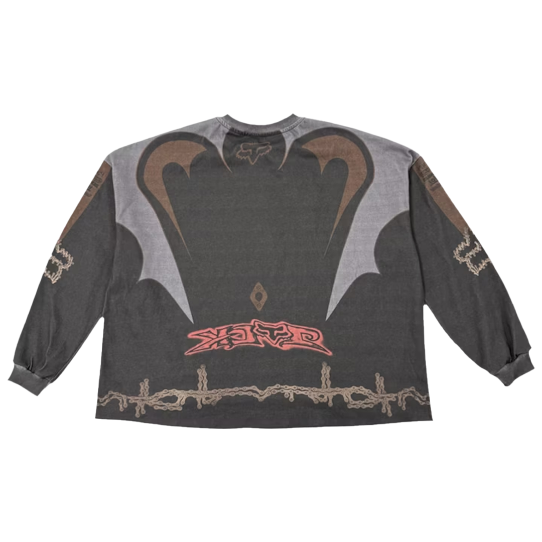 CJ X FOX RACING JERSEY | BLACK