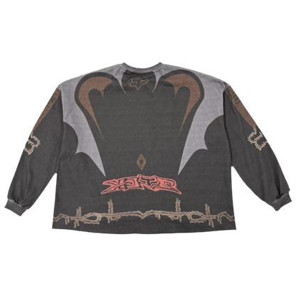 CJ X FOX RACING JERSEY | BLACK