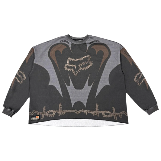 CJ X FOX RACING JERSEY | BLACK