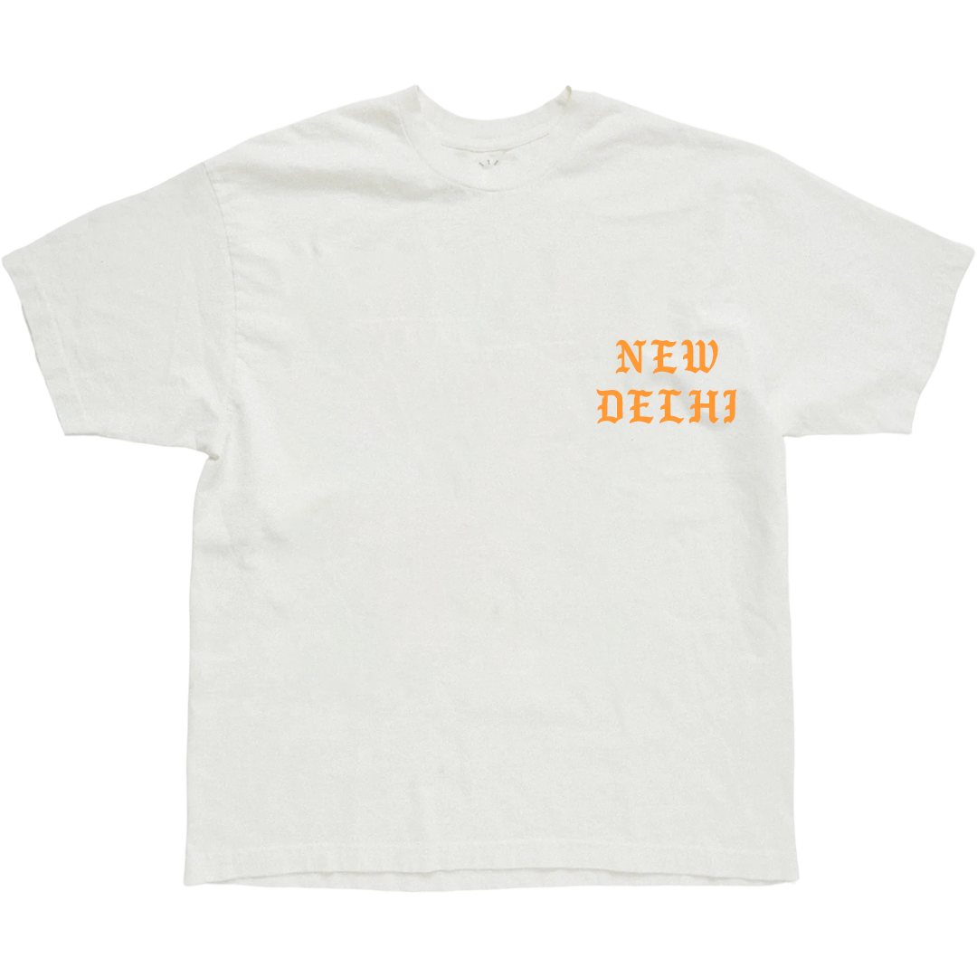 YZY INDIA TOUR TEE WHITE | v1