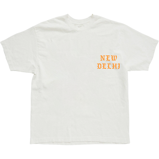 YZY INDIA TOUR TEE WHITE | v1