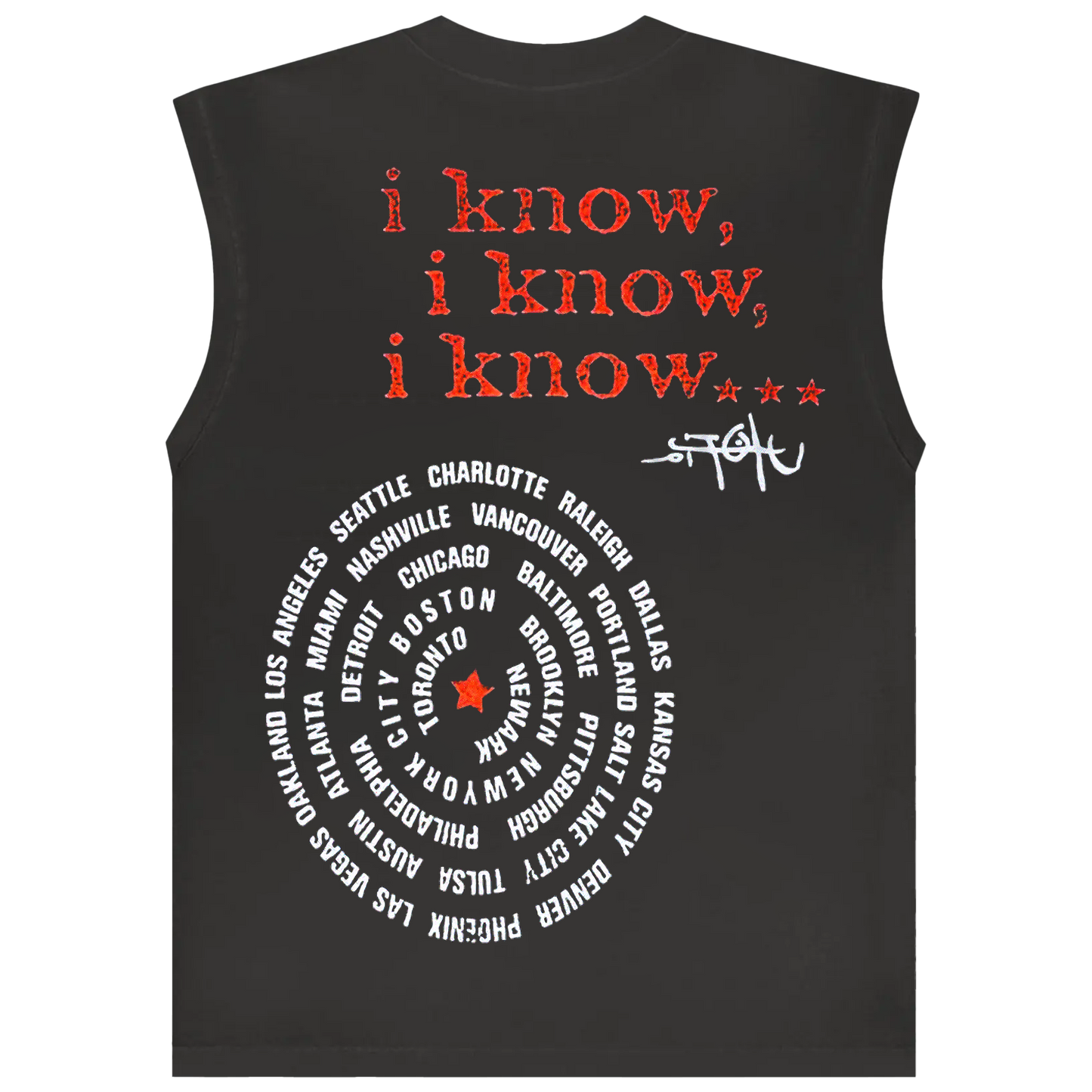 I KNOW TANK TOP