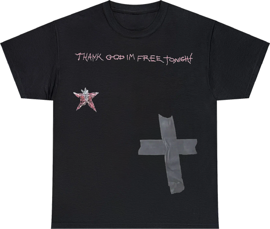 THANK GOD I'M FREE TONIGHT MET LIFE TEE