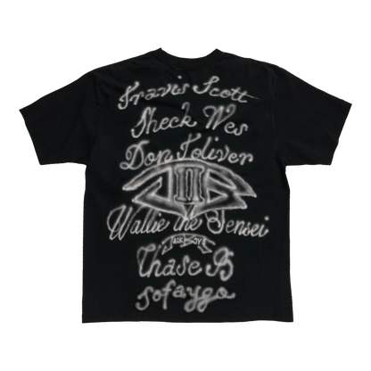 CJ TEE | JACKBOYS 2 | BLACK SPRAY (LIMITED EDITION)