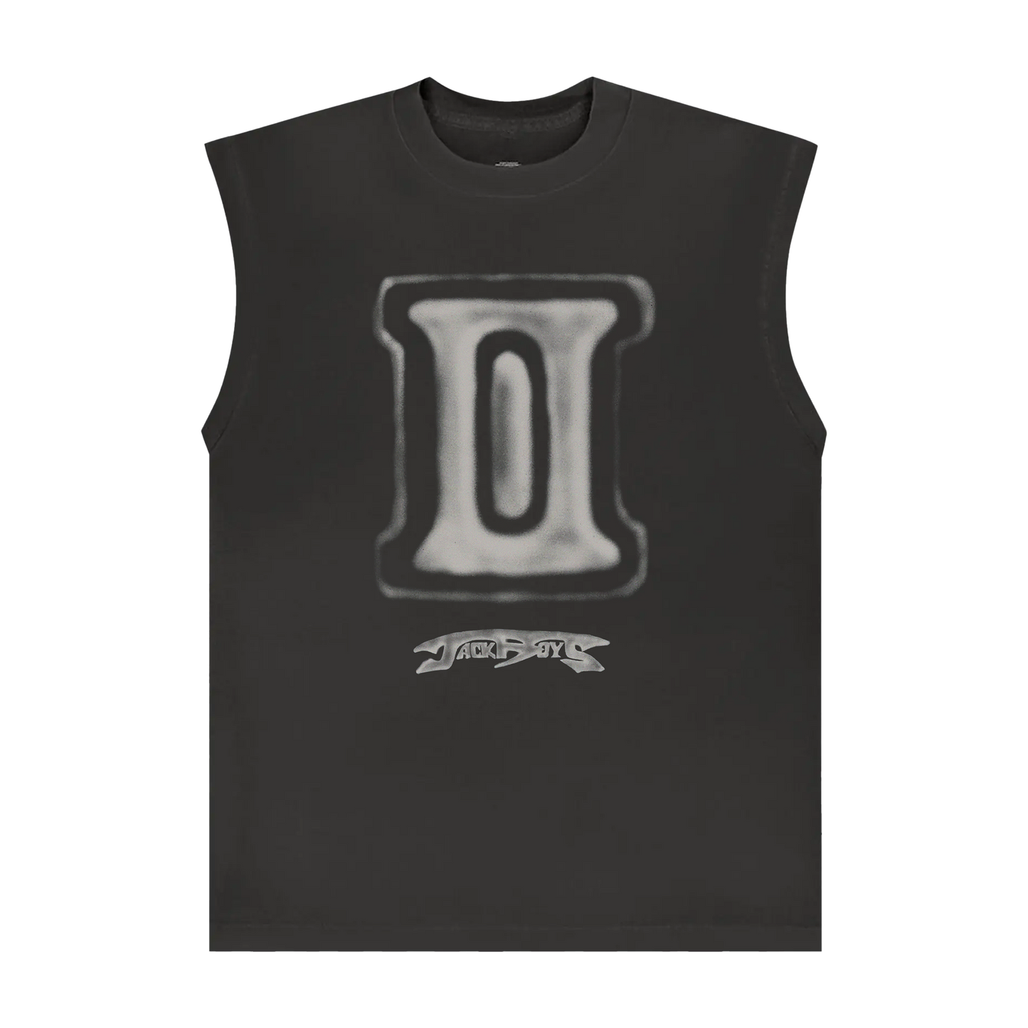 CJ TANK TOP | JACKBOYS 2 | BLACK SPRAY (LIMITED EDITION)