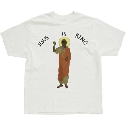 YZY JESUS IS KING TEE WHITE