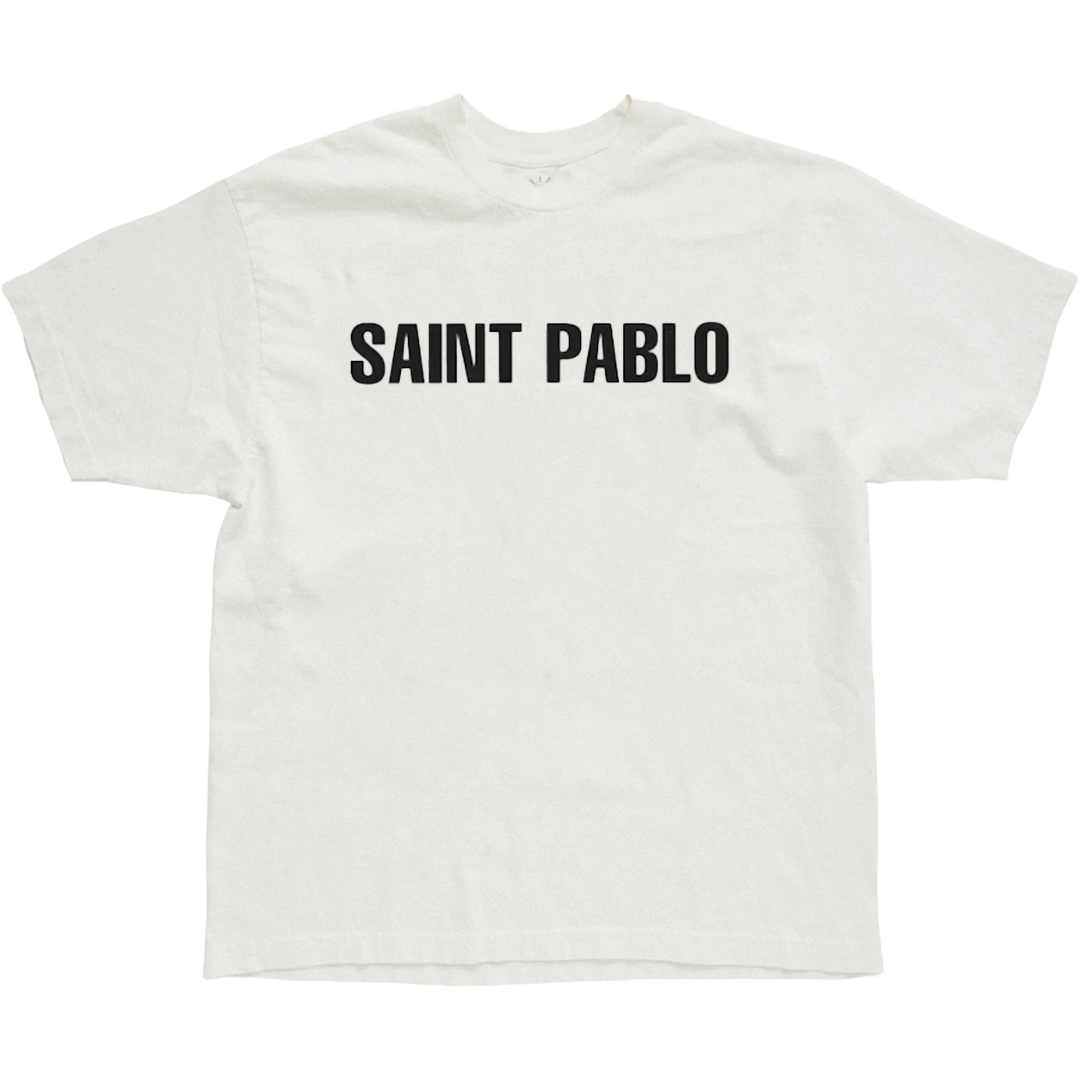 YZY SAINT PABLO TEE WHITE