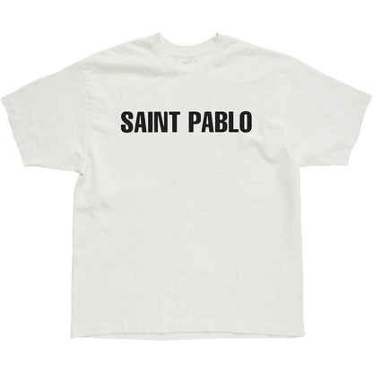 YZY SAINT PABLO TEE WHITE
