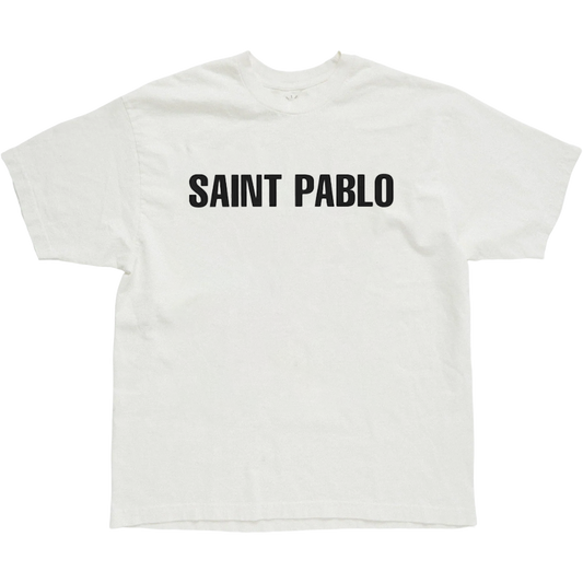 YZY SAINT PABLO TEE WHITE
