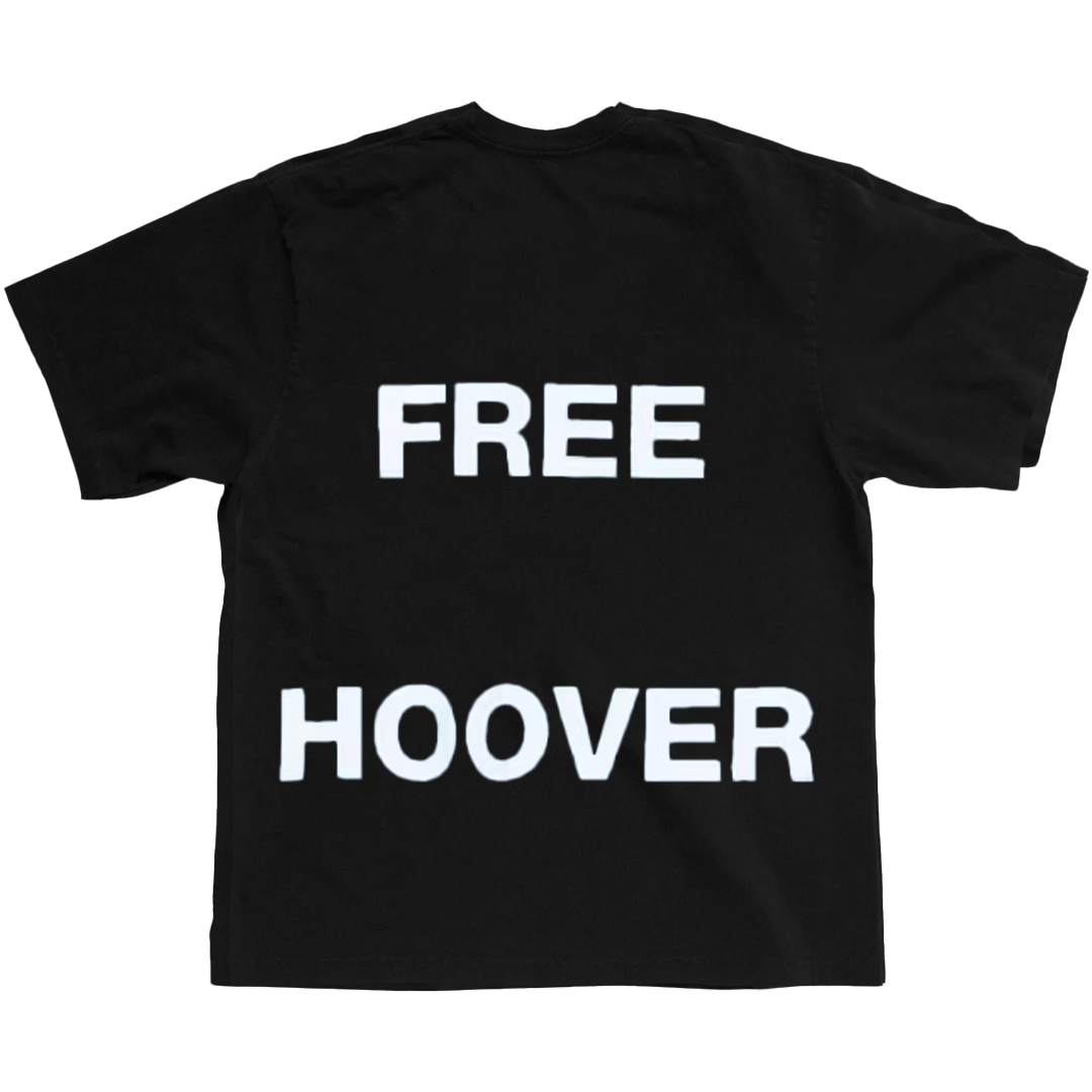 YZY FREE HOOVER TEE BLACK