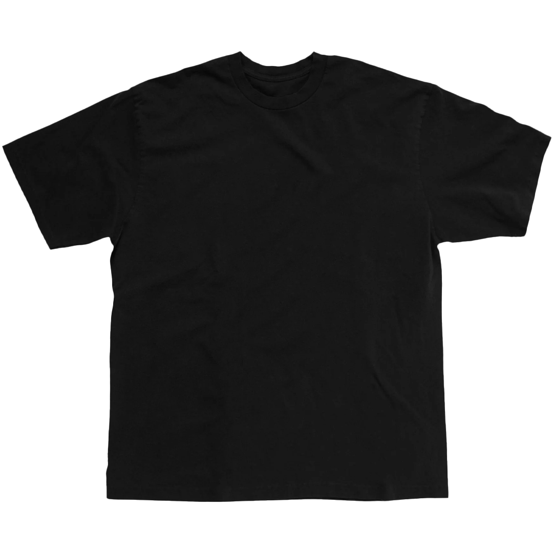 YZY FREE HOOVER TEE BLACK