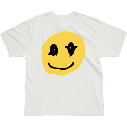 YZY I SAW GHOSTS AT CAMP FLOGGNAW WHITE TEE