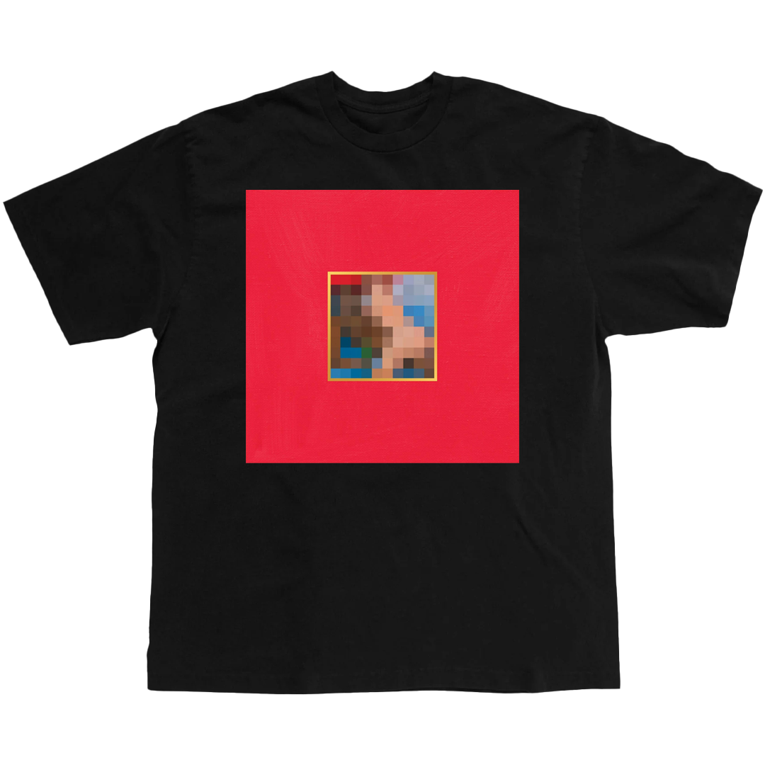 YZY MBDTF COVER TEE BLACK | v1