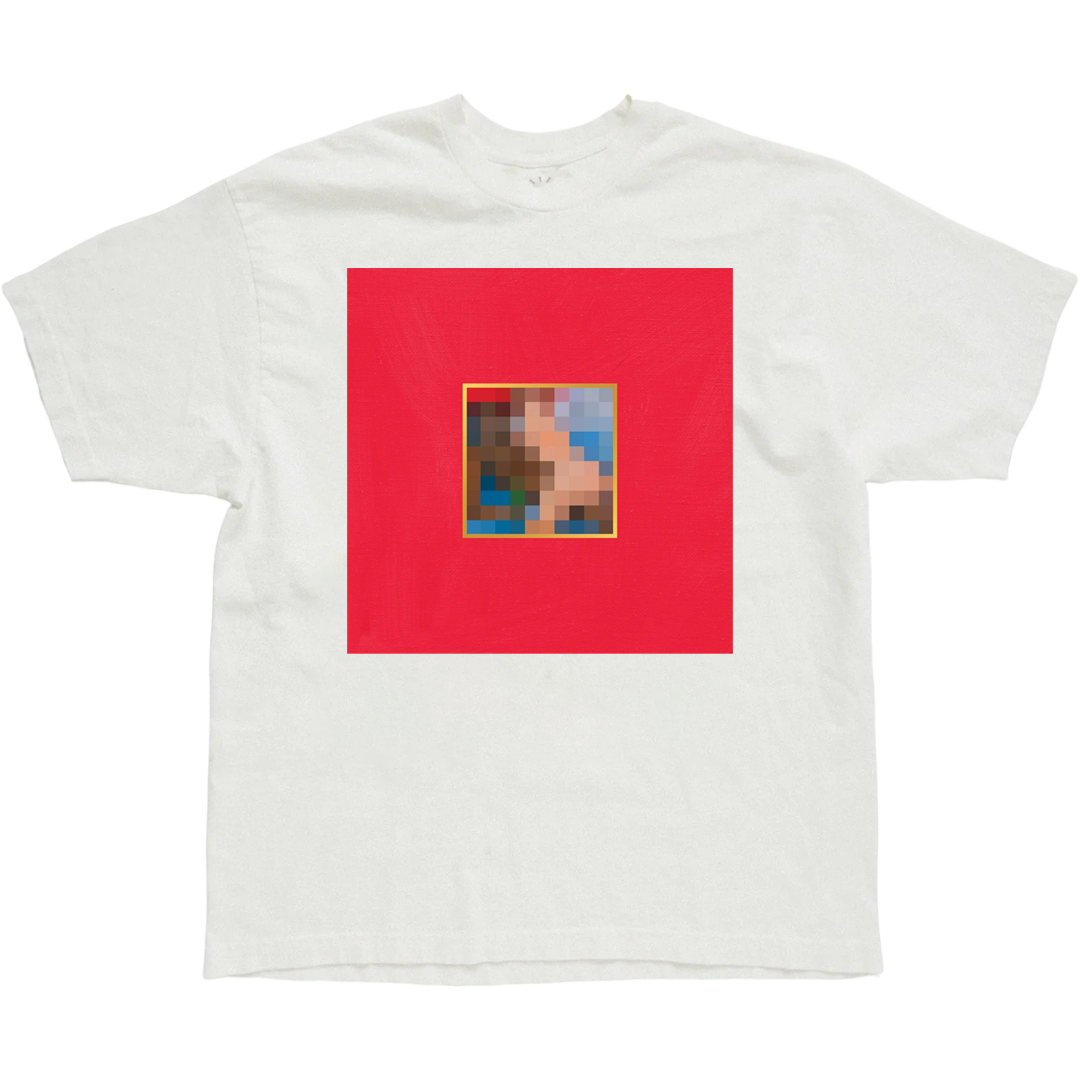 YZY MBDTF COVER TEE WHITE | v1
