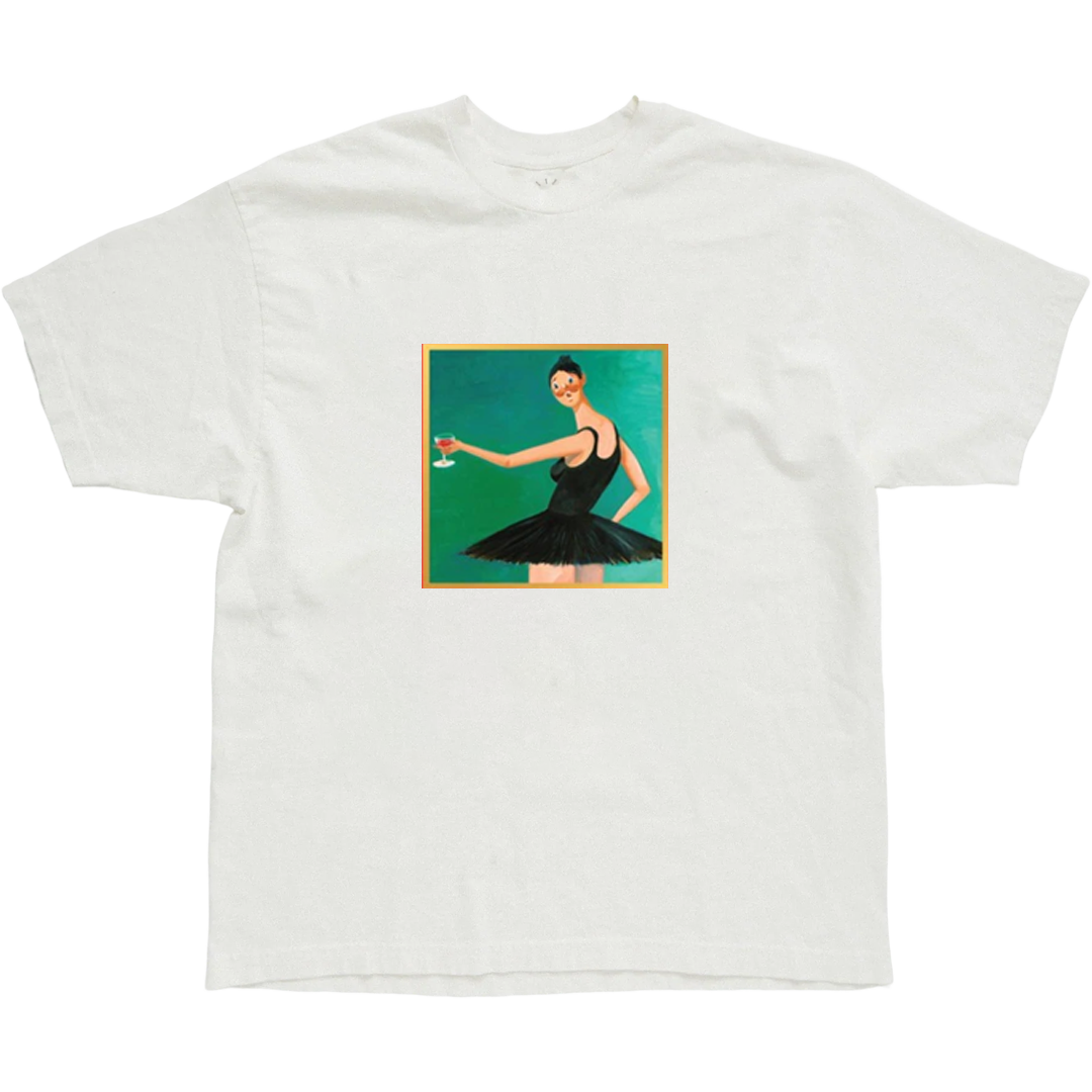 YZY MBDTF COVER TEE WHITE | v2