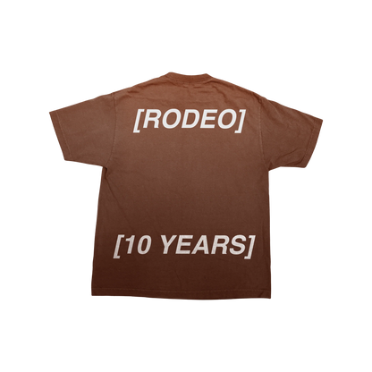 RODEO 10 YEARS LA FLAME TEE