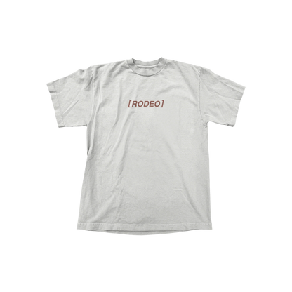 RODEO JIM JOE WHITE BOARD TEE