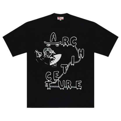 SKATE RAIL TEE (BLACK)