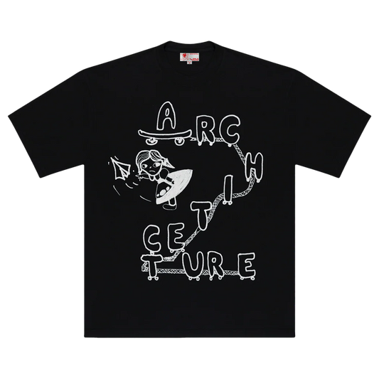 SKATE RAIL TEE (BLACK)