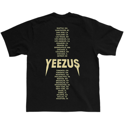 YZY YEEZUS TOUR TEE BLACK | v1