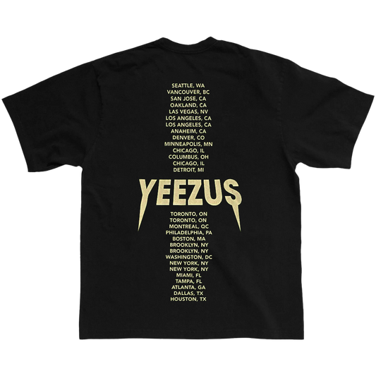 YZY YEEZUS TOUR TEE BLACK | v1
