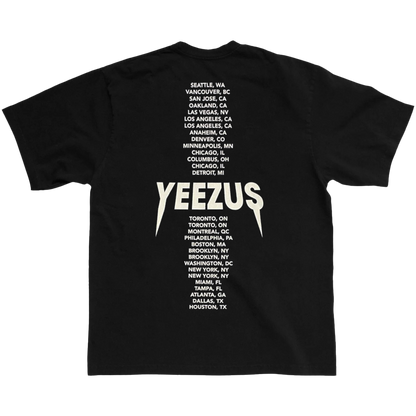 YZY YEEZUS TOUR TEE BLACK | v2