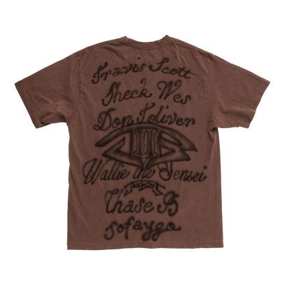 CJ TEE | JACKBOYS 2 | BROWN SPRAY (LIMITED EDITION)