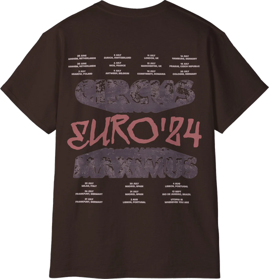 EURO TOUR DATES TEE (ONLINE EXCLUSIVE)