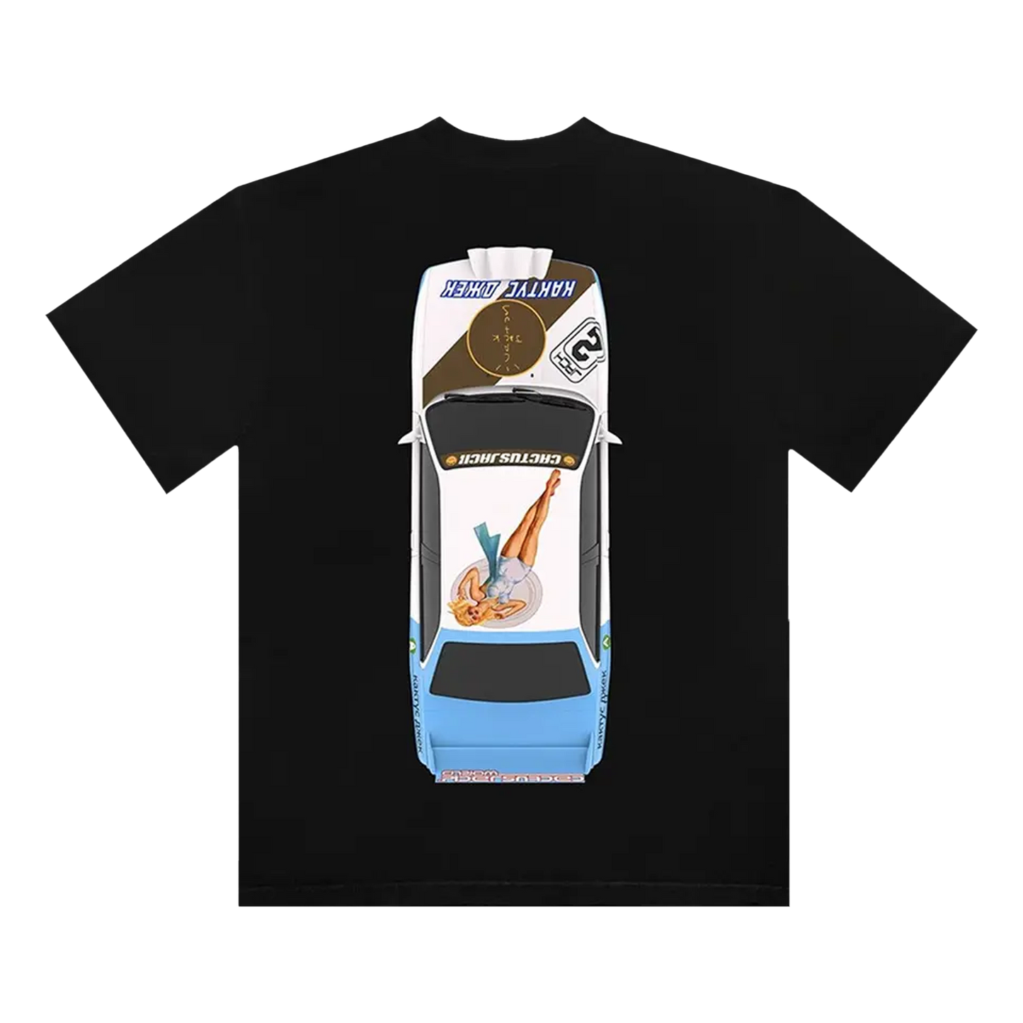 TRAVIS SCOTT JACKBOYS VEHICLE T-SHIRT