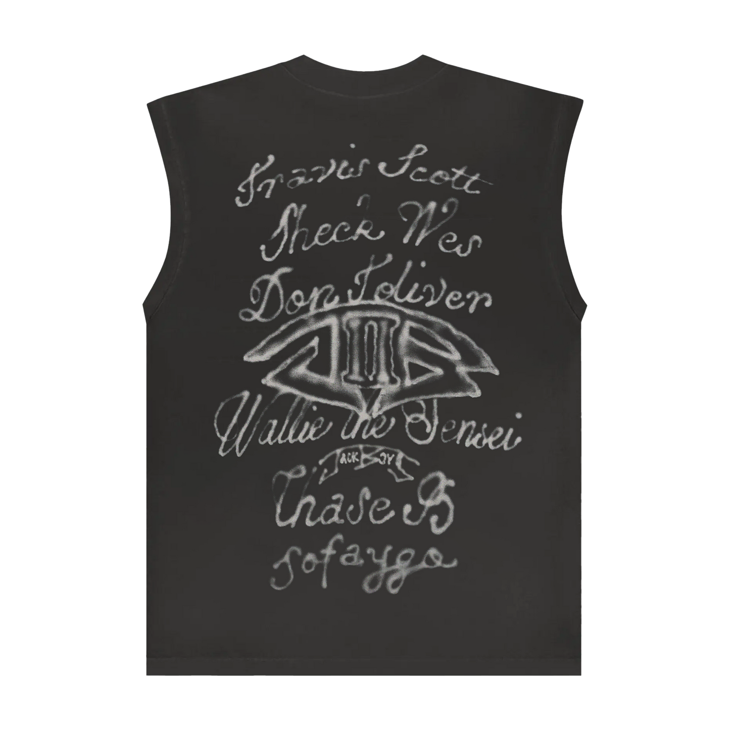 CJ TANK TOP | JACKBOYS 2 | BLACK SPRAY (LIMITED EDITION)