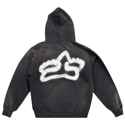 CJ X FOX RACING HOODIE | BLACK