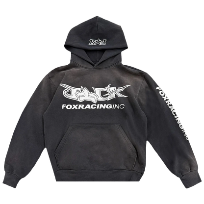 CJ X FOX RACING HOODIE | BLACK