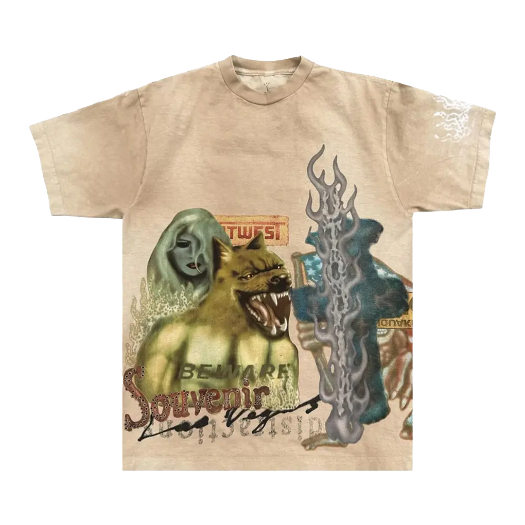 TRAVIS SCOTT BAZAAR SOUVENIR TEE