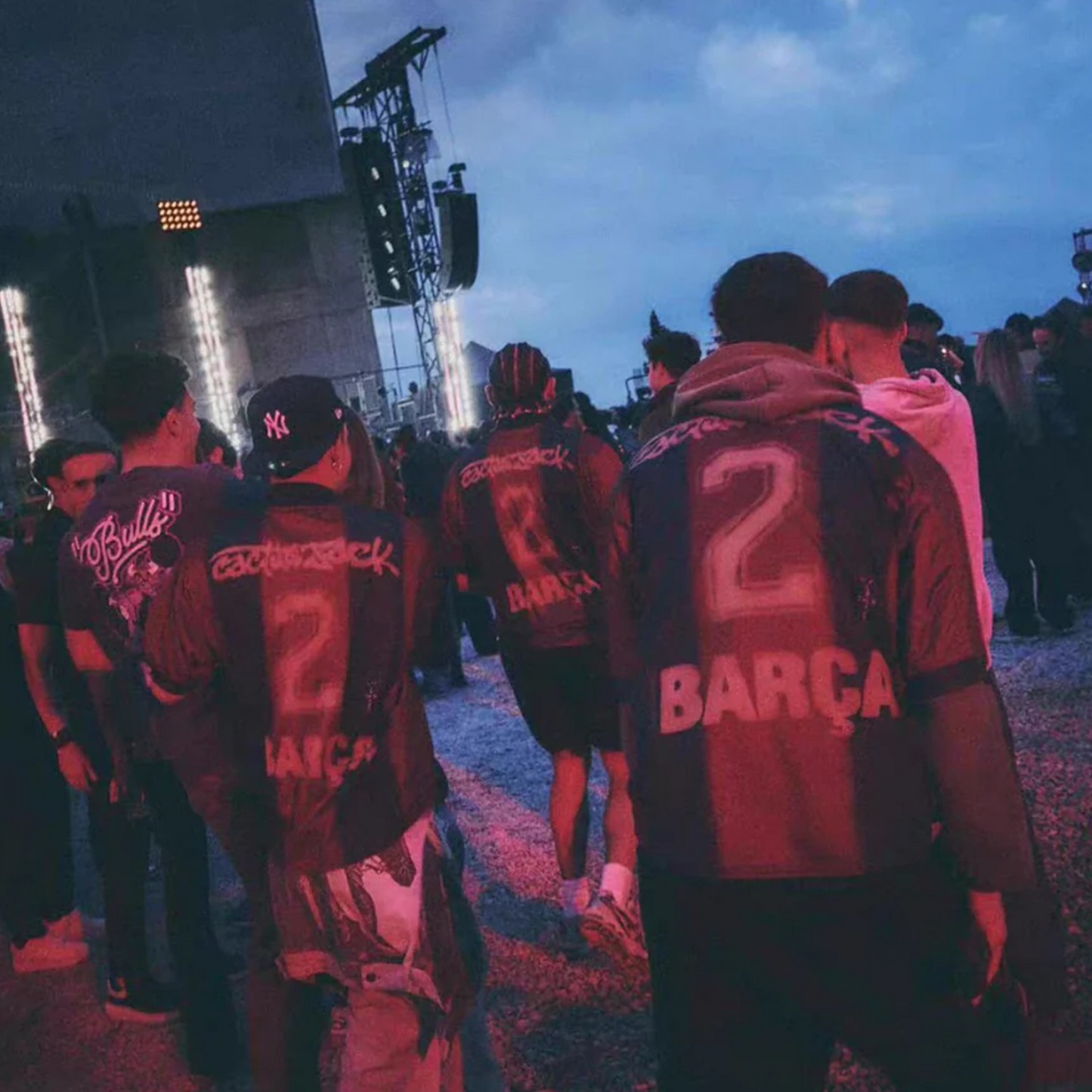 CJ X NIKE X FC BARCELONA RETRO SKELETON JERSEY (PRE-ORDER