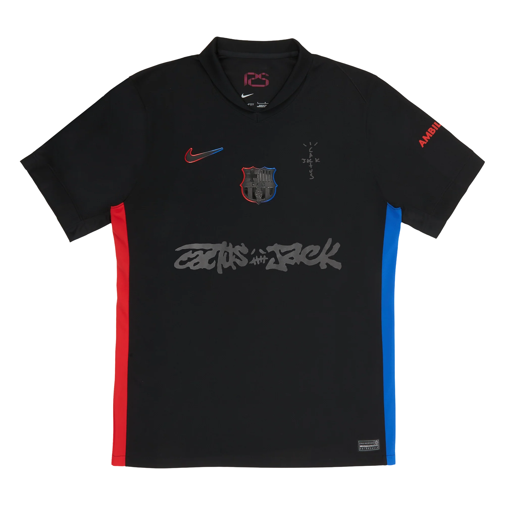 ウェア CJ X NIKE X FC BARCELONA RETRO 2000/01XL CJ X NIKE X FC BARCELONA RETRO 2000/01 HOME SKELETON JERSEY